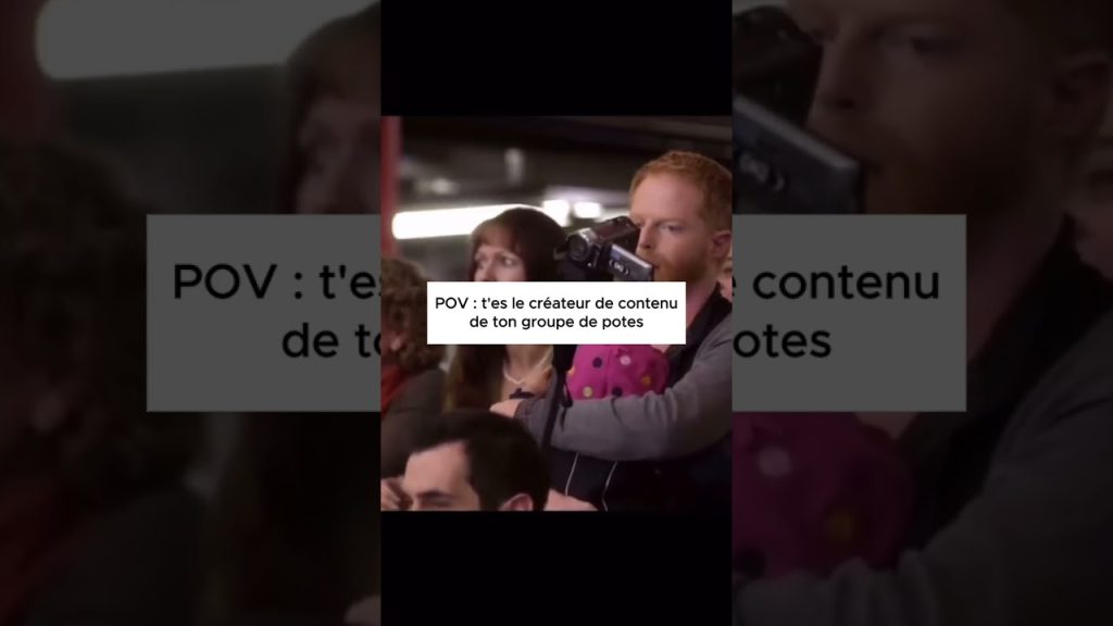 POV : t'es le créateur de contenu de ton groupe de potes